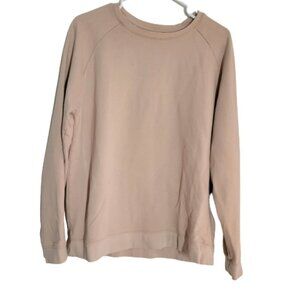 Asos beige pink sweatshirt NWOT